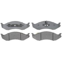 Raybestos SGD664M Service Grade Semi-Metallic Disc Brake Pad Set